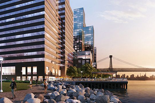 Proposed View from Grand Ferry Park